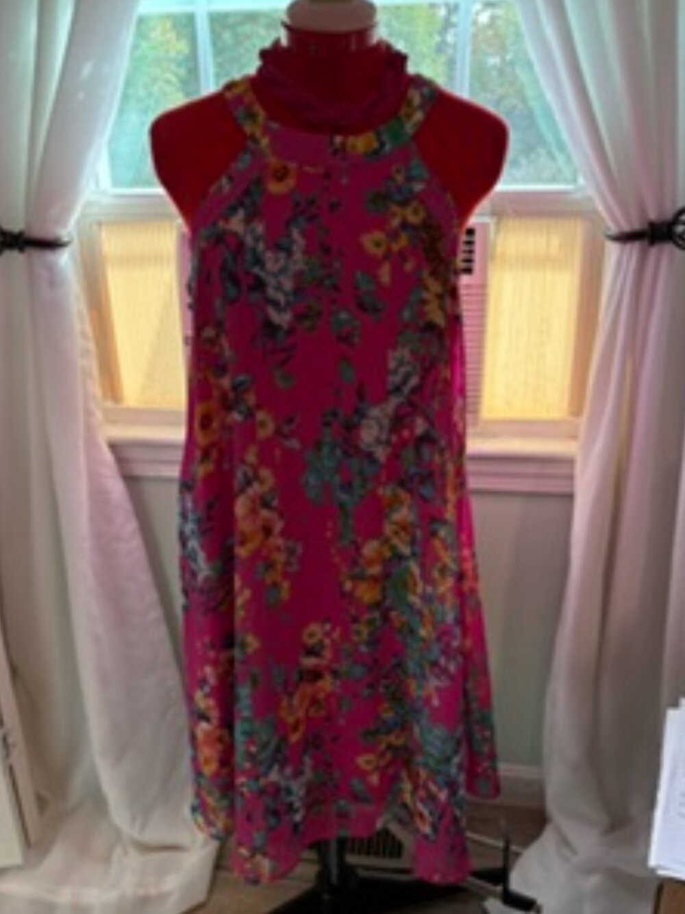 Betsey Johnson Halter style A line short dress size 6